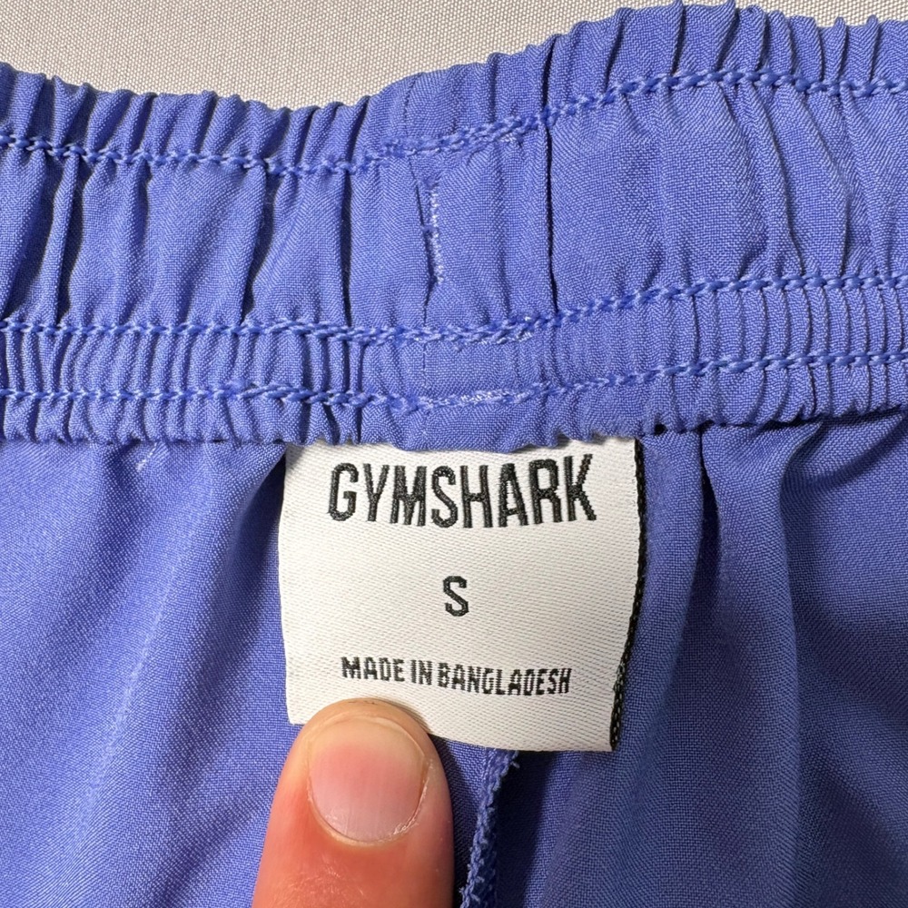 Gymshark Arrival Shorts Mens Small Purple 5 Inch Inseam Athletic Gym Training - Picture 2 of 5